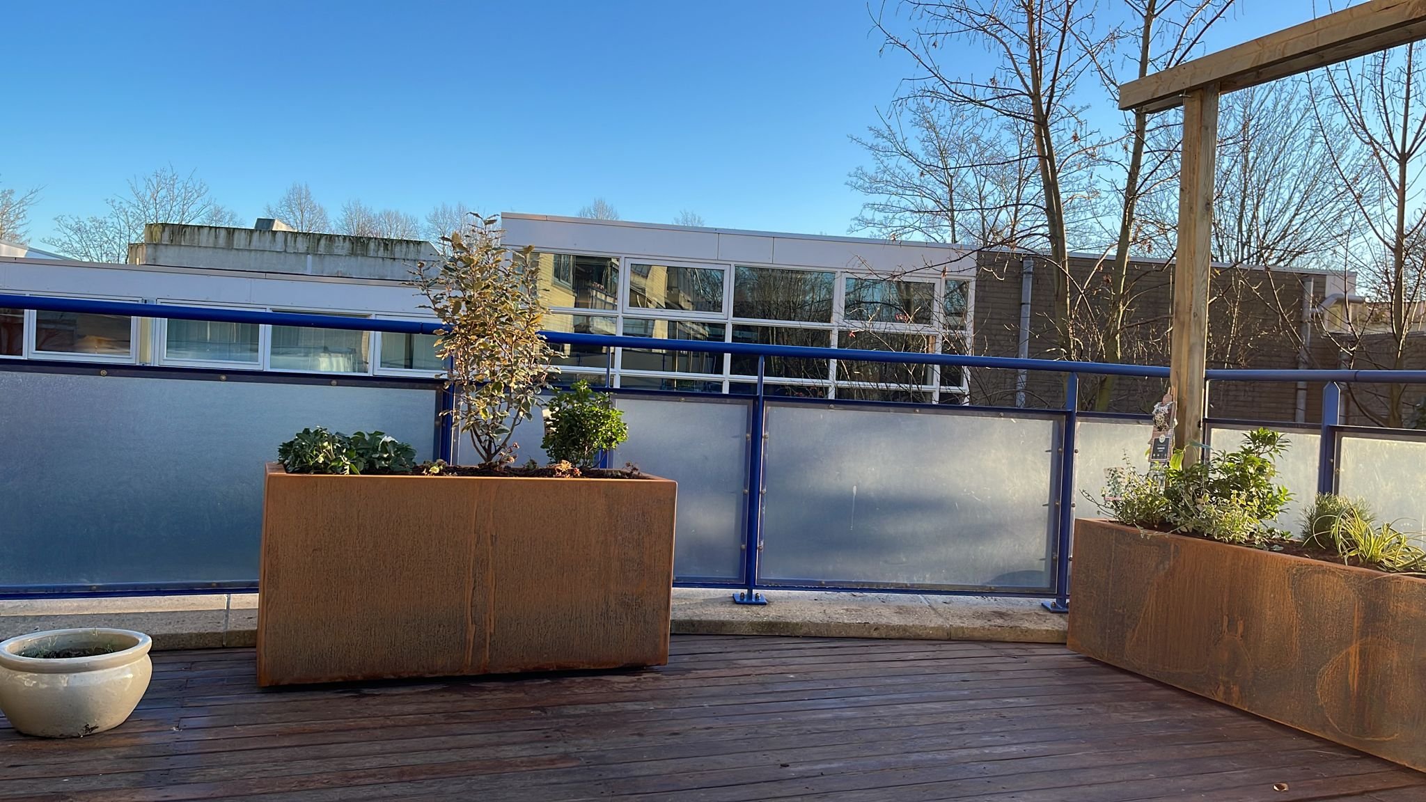 Cortenstalen bakken van Adezz Cortenstalen bakken van Adezz