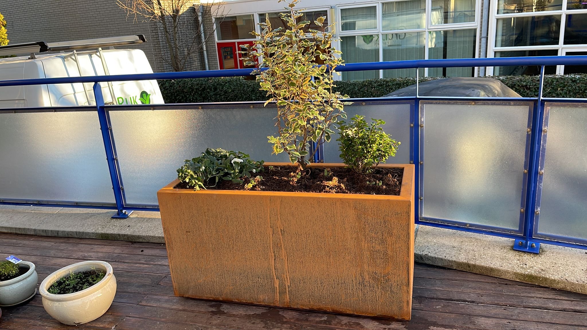 Cortenstalen bakken van Adezz Cortenstalen bakken van Adezz