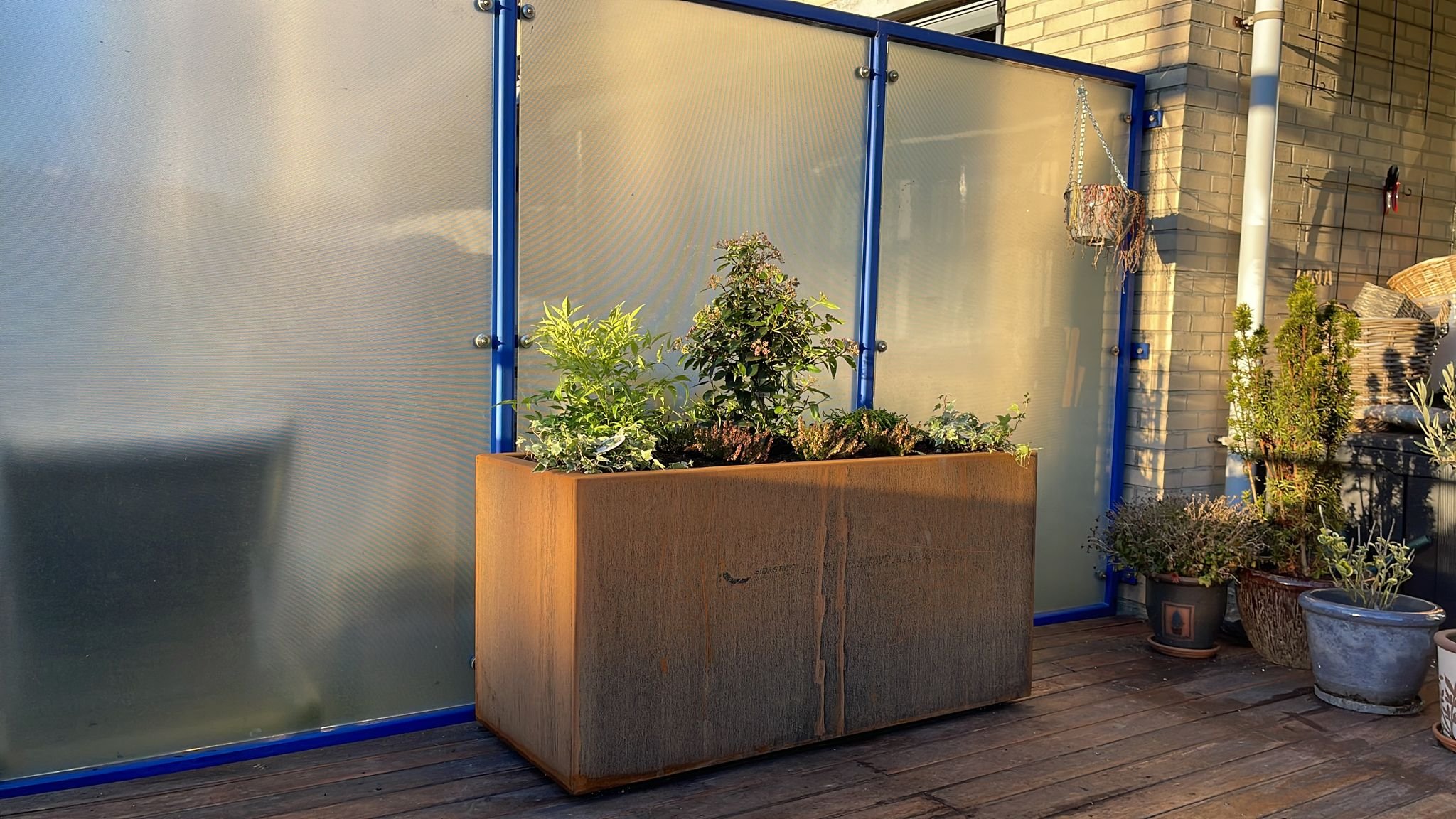 Cortenstalen bakken van Adezz Cortenstalen bakken van Adezz