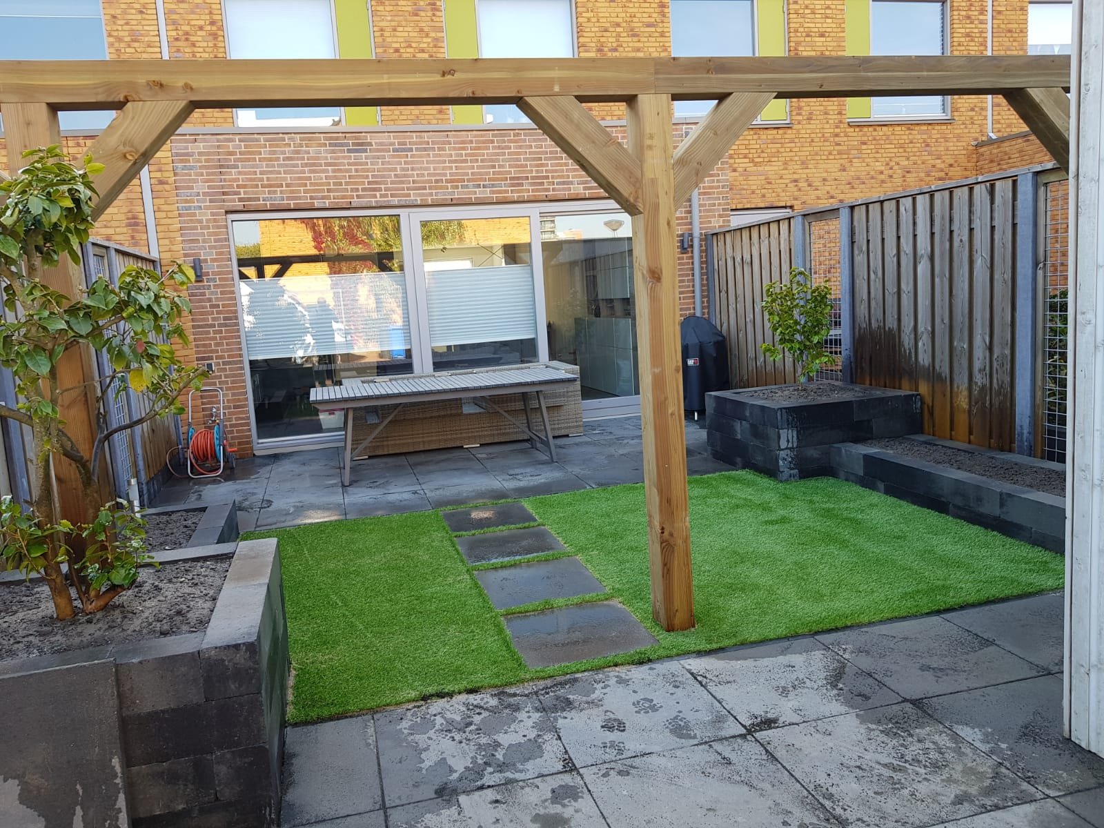 Maatwerk pergola Maatwerk pergola